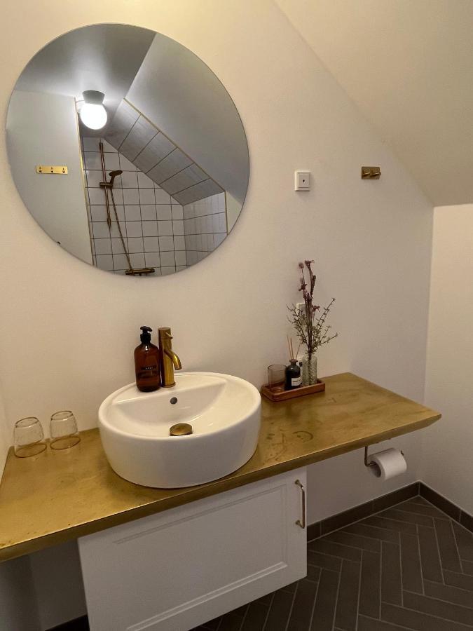 Gaestfri Overnatning Gjern Bagian luar foto