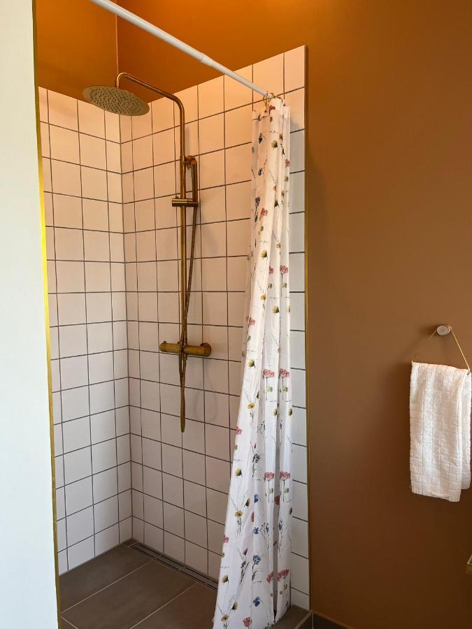 Gaestfri Overnatning Gjern Bagian luar foto