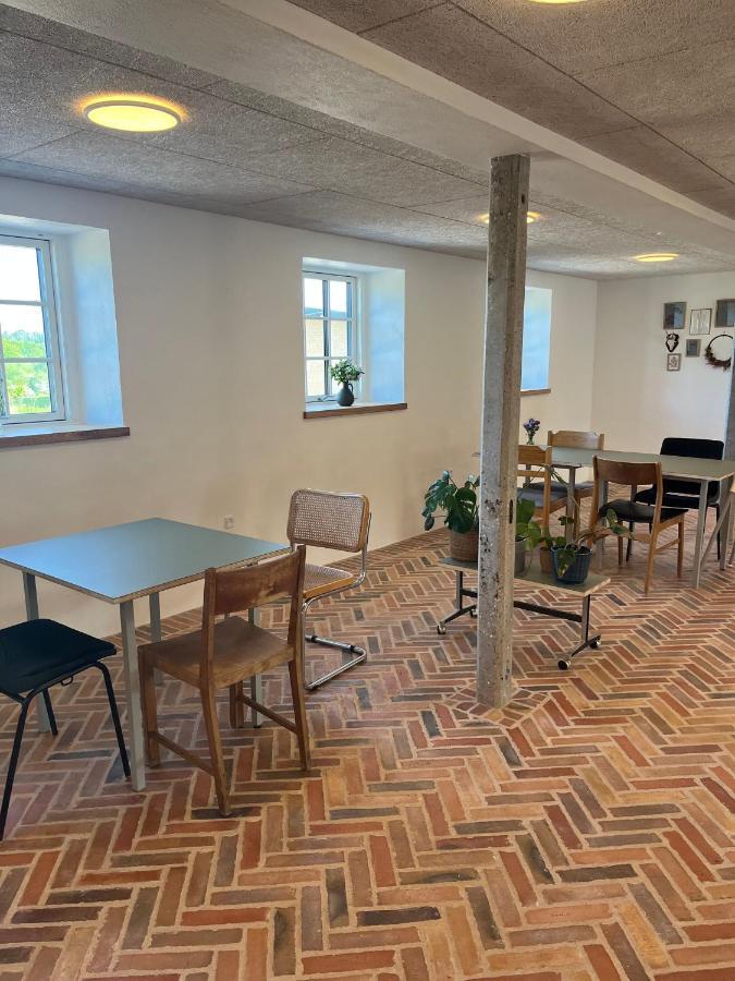 Gaestfri Overnatning Gjern Bagian luar foto